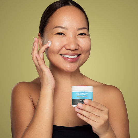 Skincare & Beauty Bundle: Retinol Corrective Eye Cream + Finger Beauty Blenders + Deep Cleansing Skin Cream